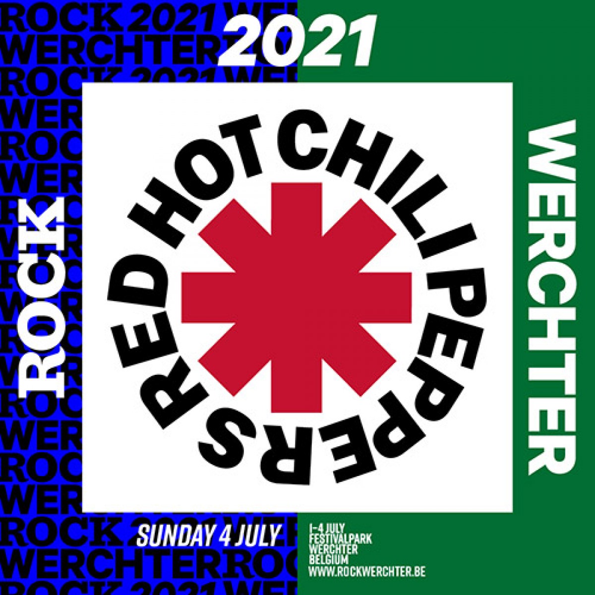 Les Red Hot au Rock Werchter  Festival 2021