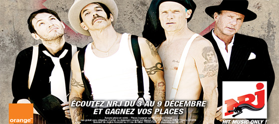 Concert privé RHCP le 19/12/2011 à la Cigale