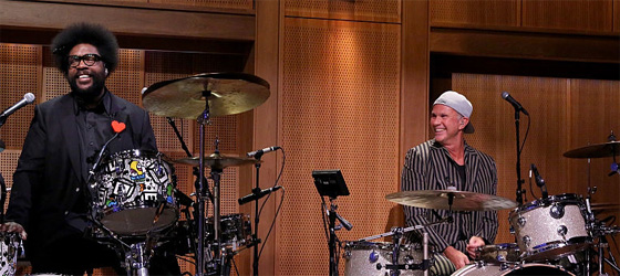 Chad Smith au Tonight Show Starring