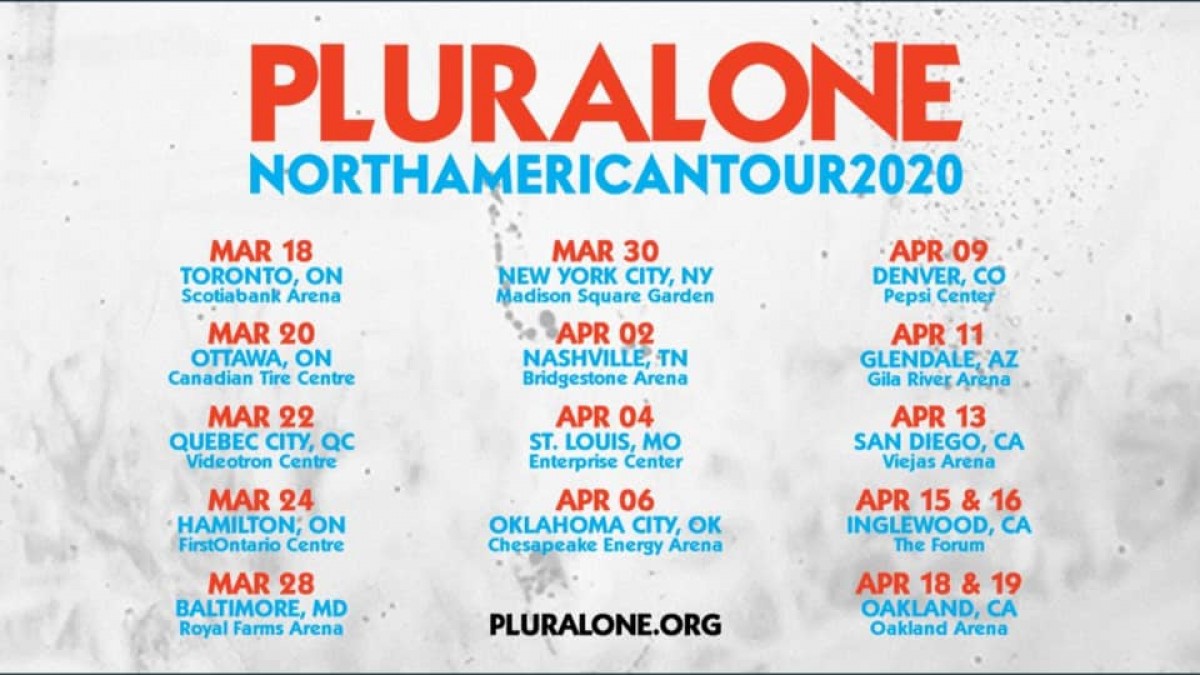 Pluralone en 1ere partie de Pearl Jam